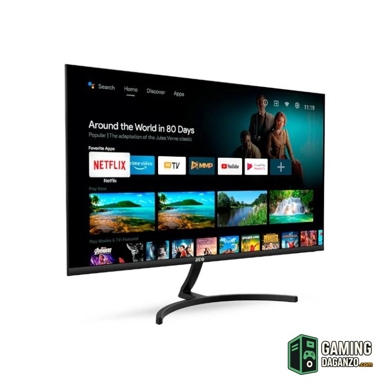 SPC Monitor 27" FHD Smart+Chromecast 12V MM Wf-Monitores-1 Gamingdaganzo.com