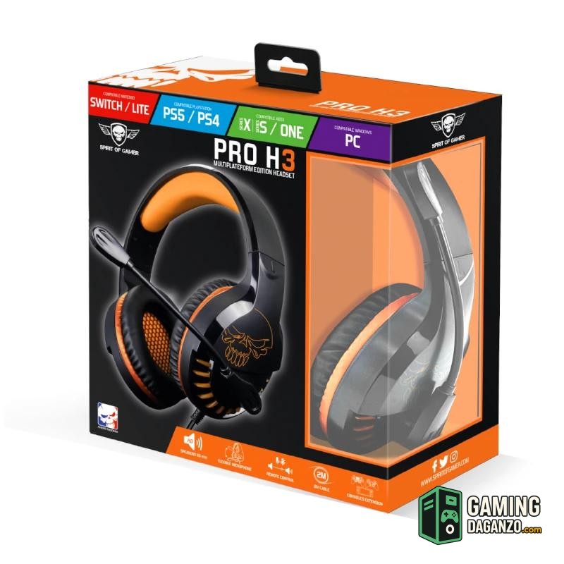 Spirit of Gamer Auricular Pro H3 Multiplateforme-Audio-1 Gamingdaganzo.com