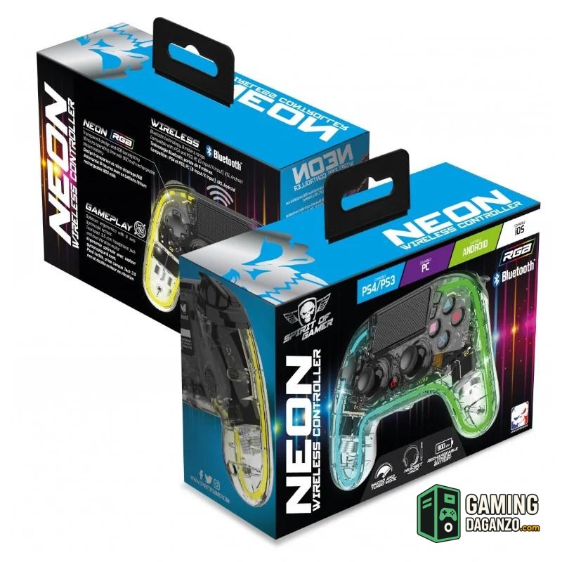Spirit of Gamer Mando Neon Rgb BT-Accesorios Gaming-1 Gamingdaganzo.com