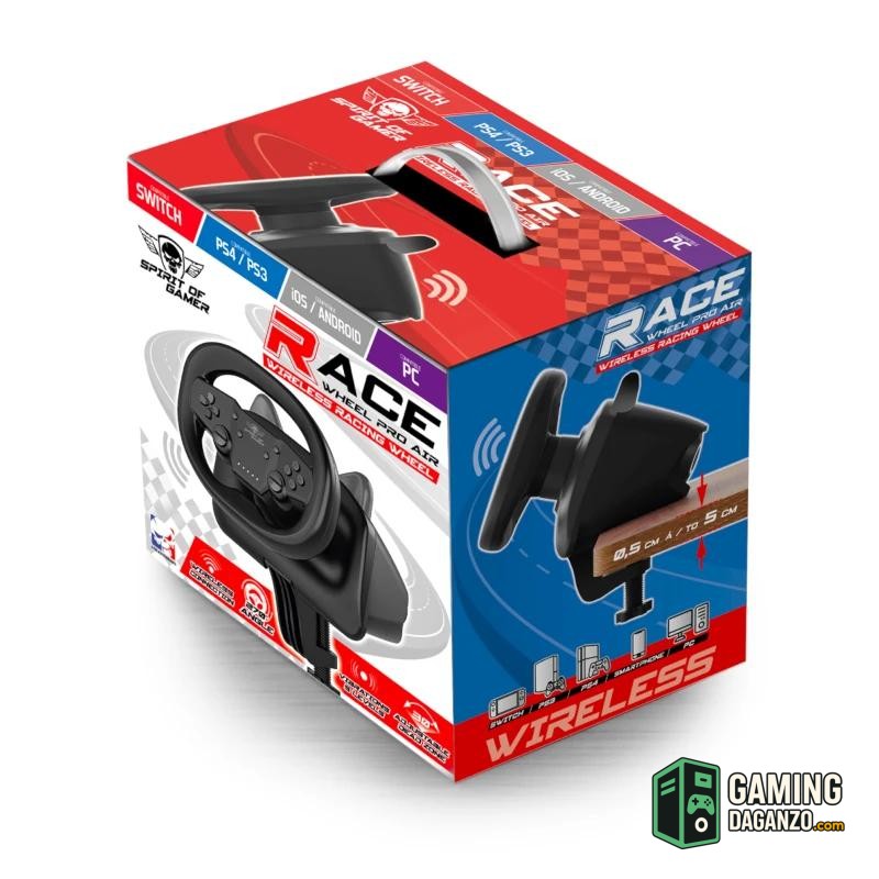 Spirit of Gamer Volante R-ACE Wheel Pro AIR-Accesorios Gaming-1 Gamingdaganzo.com