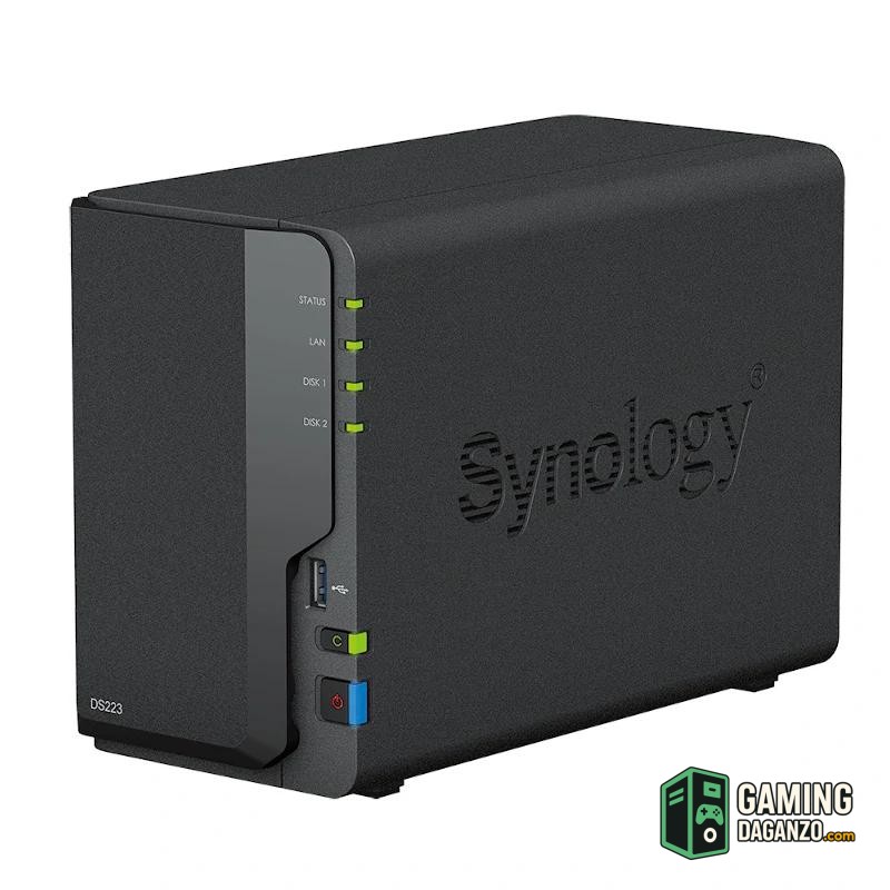Synology DS223 NAS 2Bay DiskStation 1xGbE-Almacenamiento en red-1 Gamingdaganzo.com