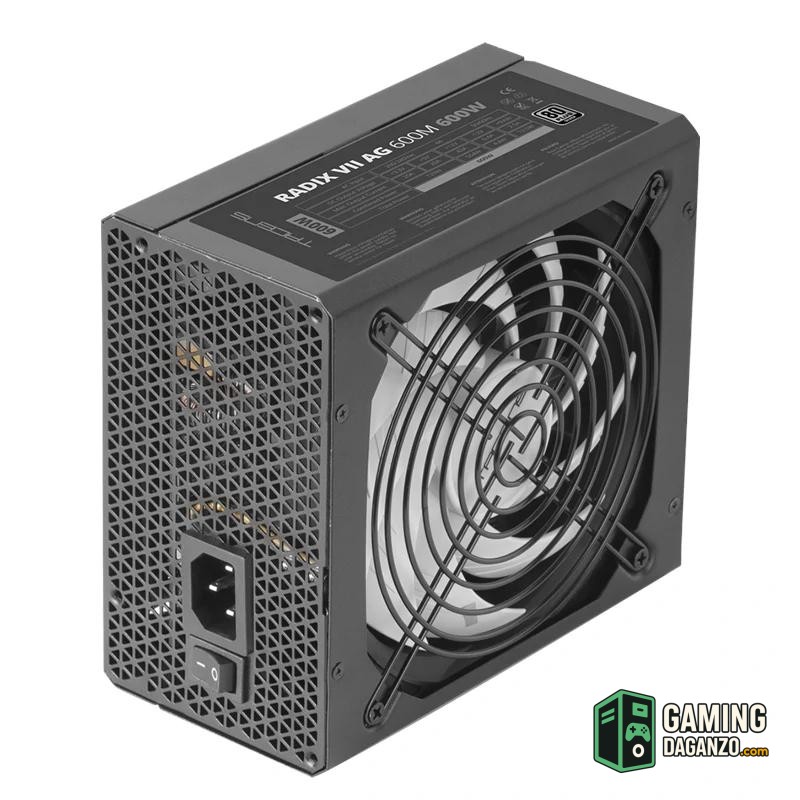 TACENS RADIX VII AG 600W PSU 80PLUS SILVER-Cajas y fuentes-1 Gamingdaganzo.com