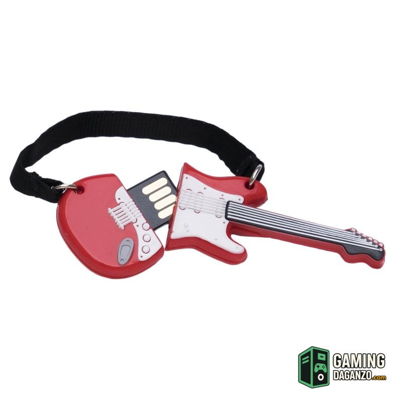 TECH ONE TECH Guitarra Red 32 Gb USB-Almacenamiento externo-1 Gamingdaganzo.com
