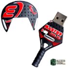 TECH ONE TECH Raqueta padel roja 32 Gb USB 2.0-Almacenamiento externo-1 Gamingdaganzo.com