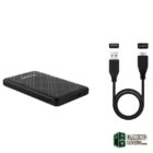 Tooq Caja externa 2,5" SATA USB3.1 Gen1 Negra-Accesorios Almacenamiento-2 Gamingdaganzo.com