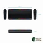 Tooq Caja Externa SSD M.2 NGFF/NVMe USB-C Negro-Accesorios Almacenamiento-2 Gamingdaganzo.com
