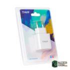 Tooq Cargador pared USB-C PD3.0 20W Blanco