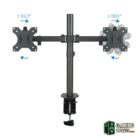 Tooq DB1232TN-B Soporte Monitor Mesa 2Brazos 13-32-Accesorios Imagen y Sonido-2 Gamingdaganzo.com