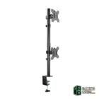 Tooq DB1233TNV-B Soporte mesa 2 brazos vertical-Accesorios Imagen y Sonido Gamingdaganzo.com