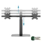 Tooq DB1727TN-B Soporte Monitor Mesa 2Brazos 17-27-Accesorios Imagen y Sonido-1 Gamingdaganzo.com