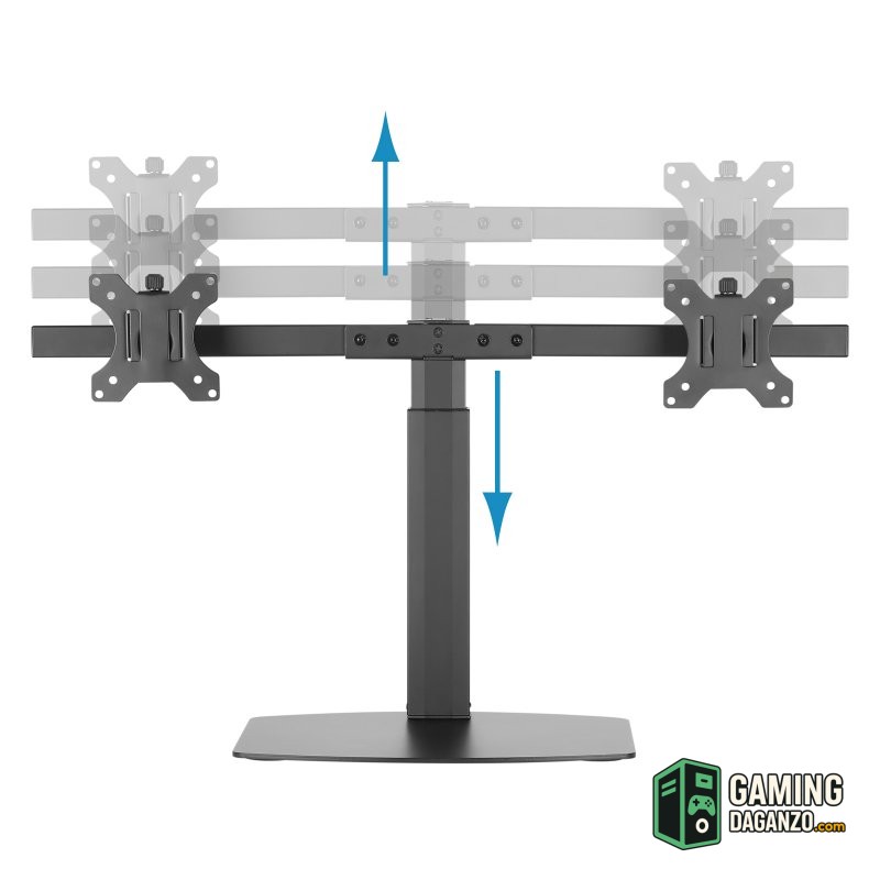 Tooq DB1727TN-B Soporte Monitor Mesa 2Brazos 17-27-Accesorios Imagen y Sonido-1 Gamingdaganzo.com