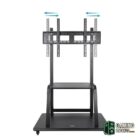 Tooq FS20101M-B Soporte suelo ruedas Coloso 37-100-Accesorios Imagen y Sonido-1 Gamingdaganzo.com