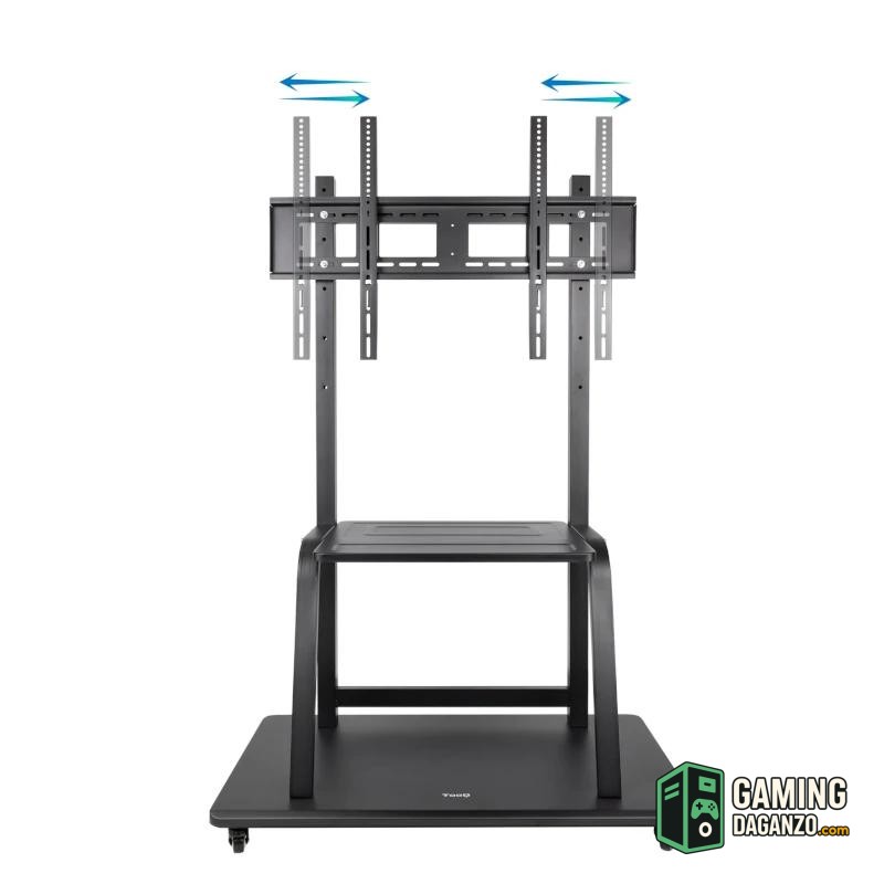 Tooq FS20101M-B Soporte suelo ruedas Coloso 37-100-Accesorios Imagen y Sonido-1 Gamingdaganzo.com