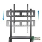 Tooq FS20101M-B Soporte suelo ruedas Coloso 37-100-Accesorios Imagen y Sonido-3 Gamingdaganzo.com