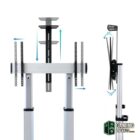 Tooq FS20300M-B Soporte suelo 60"-100" aluminio co-Accesorios Imagen y Sonido-1 Gamingdaganzo.com