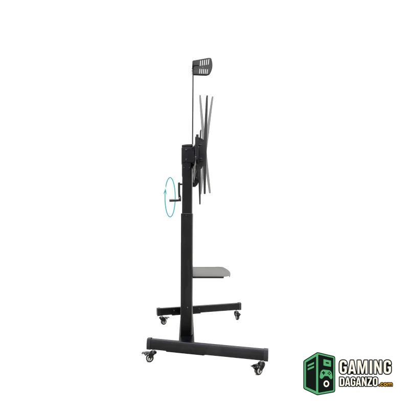 Tooq FS20406HM-B Soporte ruedas Aquiles 60-100"-Accesorios Imagen y Sonido-1 Gamingdaganzo.com