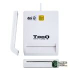 Tooq Lector de tarjetas DNIE usb 2.0 blanco-Lectores tarjetas-1 Gamingdaganzo.com