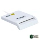 Tooq Lector de tarjetas DNIE usb 2.0 blanco-Lectores tarjetas Gamingdaganzo.com