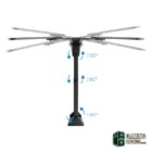 Tooq LP6055TN-B Soporte TV Incl/gira 23"-55" 3Piv-Accesorios Imagen y Sonido-2 Gamingdaganzo.com