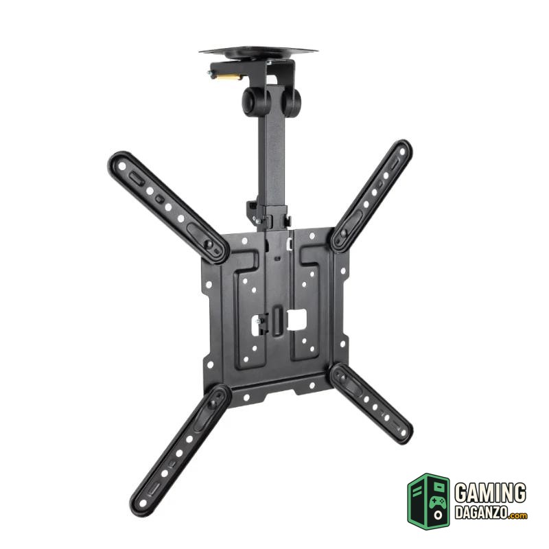 Tooq LPCE1123TSLI-B Soporte techo TV 23"-55"-Accesorios Imagen y Sonido-1 Gamingdaganzo.com