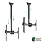 Tooq LPCE1170TSLI-B Soporte techo TV 37"-70" Negro-Accesorios Imagen y Sonido-1 Gamingdaganzo.com