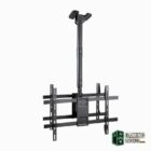 Tooq LPCE2286TSLI-B Soporte techo 2 TV 43"-86"-Accesorios Imagen y Sonido Gamingdaganzo.com