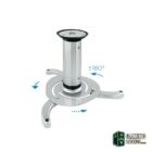 Tooq PJ1010TN-S Soporte Proyector Techo Plata-Accesorios Proyectores-1 Gamingdaganzo.com