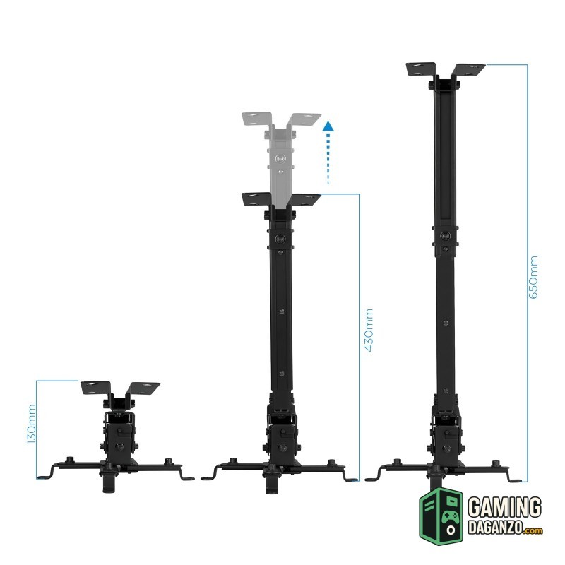 Tooq PJ2012T-B Soporte Proy Univ /Techo Incli N-Accesorios Proyectores-1 Gamingdaganzo.com