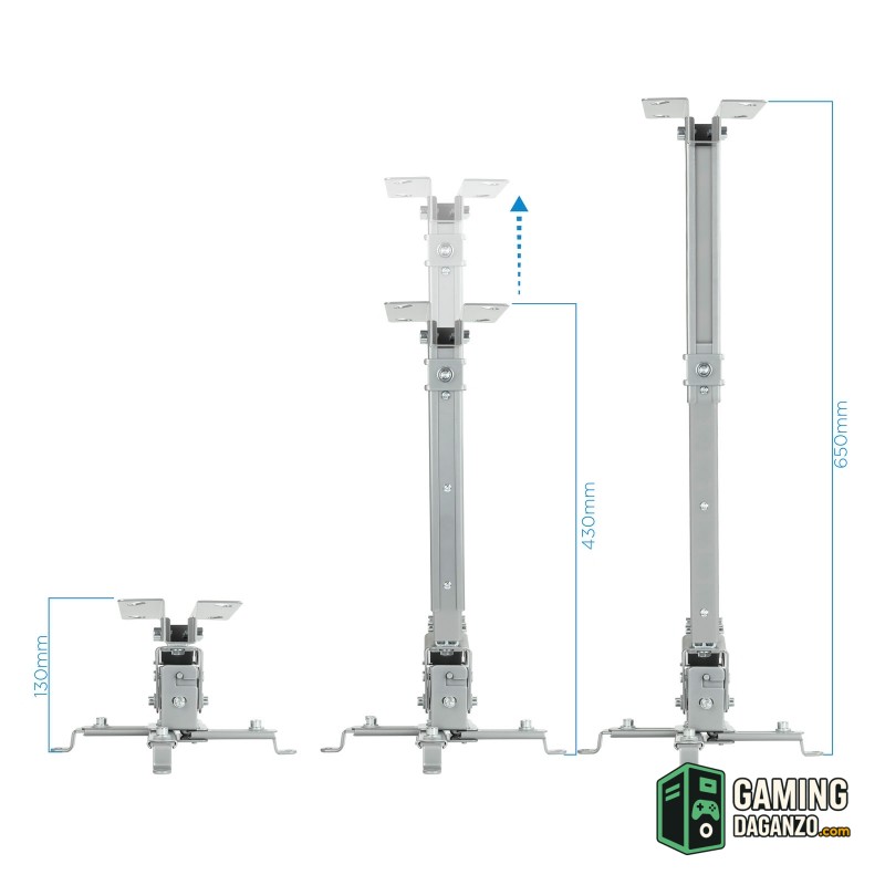 Tooq PJ2012T-S Soporte Proyec Univ /Techo Incli P-Accesorios Proyectores-1 Gamingdaganzo.com