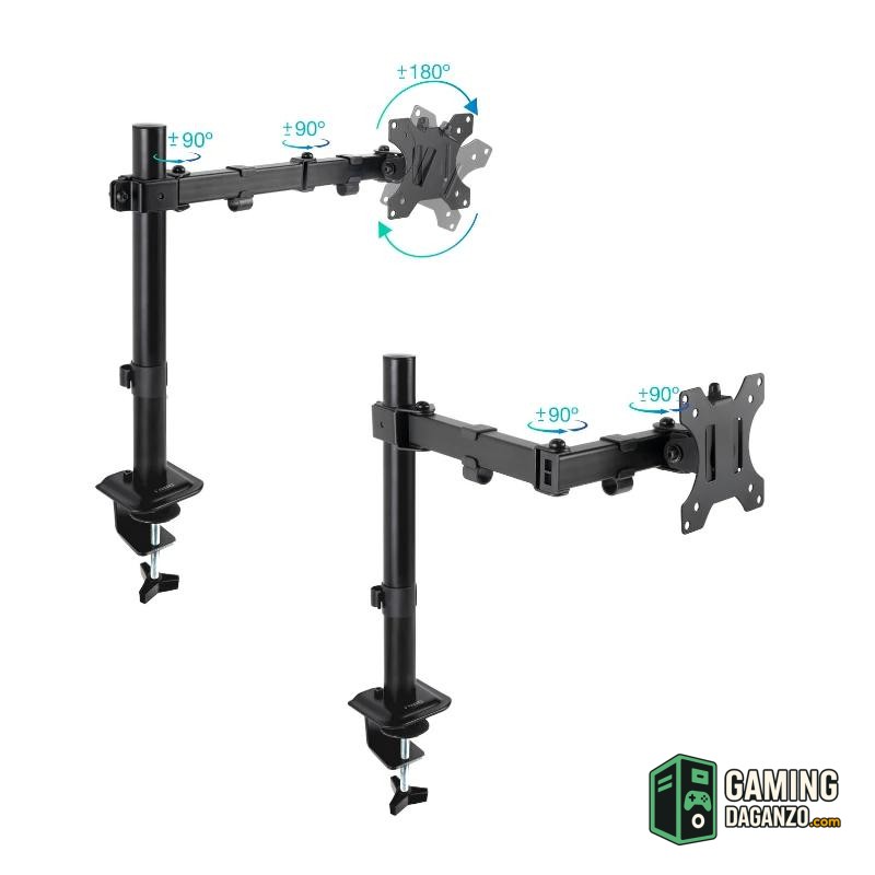 Tooq Soporte mesa DB1801TN-B 1 brazo 17-32"-Accesorios Imagen y Sonido-1 Gamingdaganzo.com