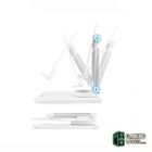 Tooq Soporte mesa tablet hasta 13" Blanco