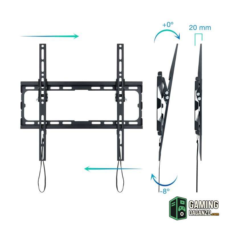 Tooq Soporte pared LP1071T-B incl pantallas 32-70"-Accesorios Imagen y Sonido-1 Gamingdaganzo.com