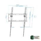 Tooq Soporte pared LP1071T-B incl pantallas 32-70"-Accesorios Imagen y Sonido-2 Gamingdaganzo.com