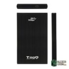 TooQ TQE-2522B caja HD 2.5" SATA3 USB 3.0 Negra-Accesorios Almacenamiento-1 Gamingdaganzo.com