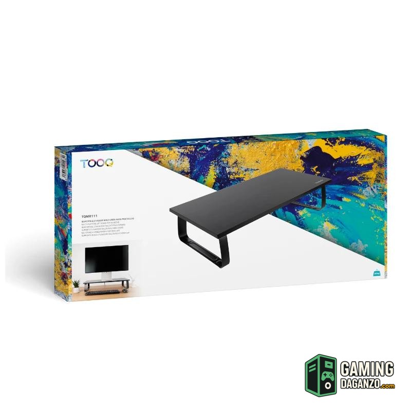 Tooq TQMR111 Soporte elevador monitores madera-Accesorios Imagen y Sonido-1 Gamingdaganzo.com