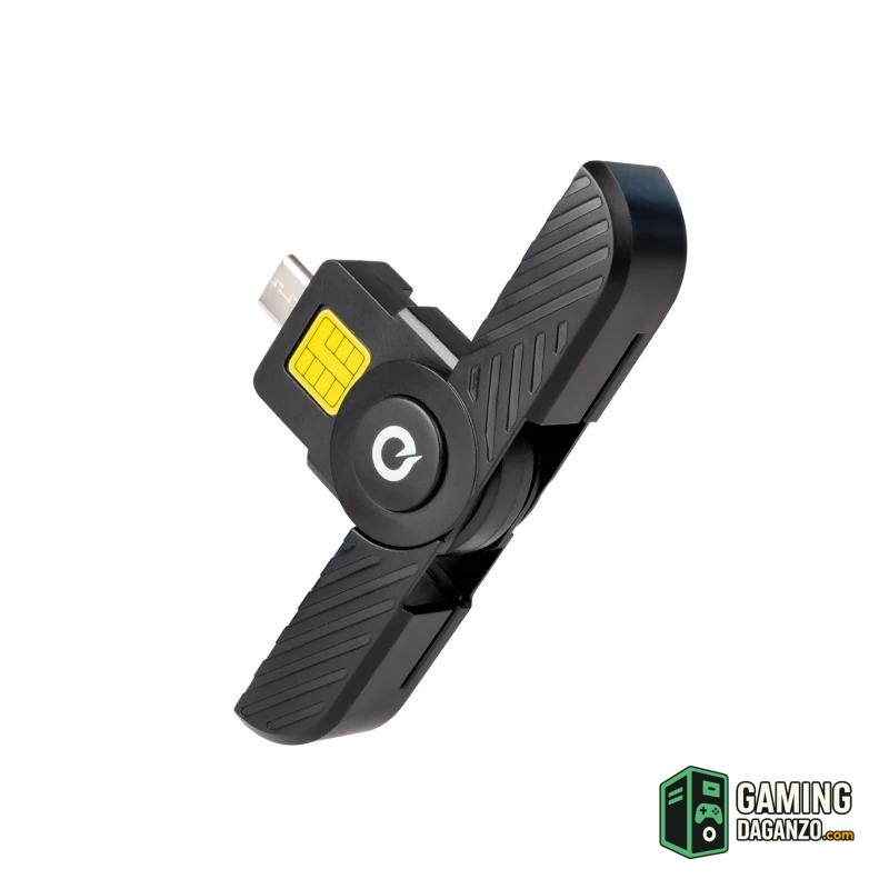 Tooq TQR-3011B Lector DNIe USB-C 2.0 Negro-Lectores tarjetas-1 Gamingdaganzo.com