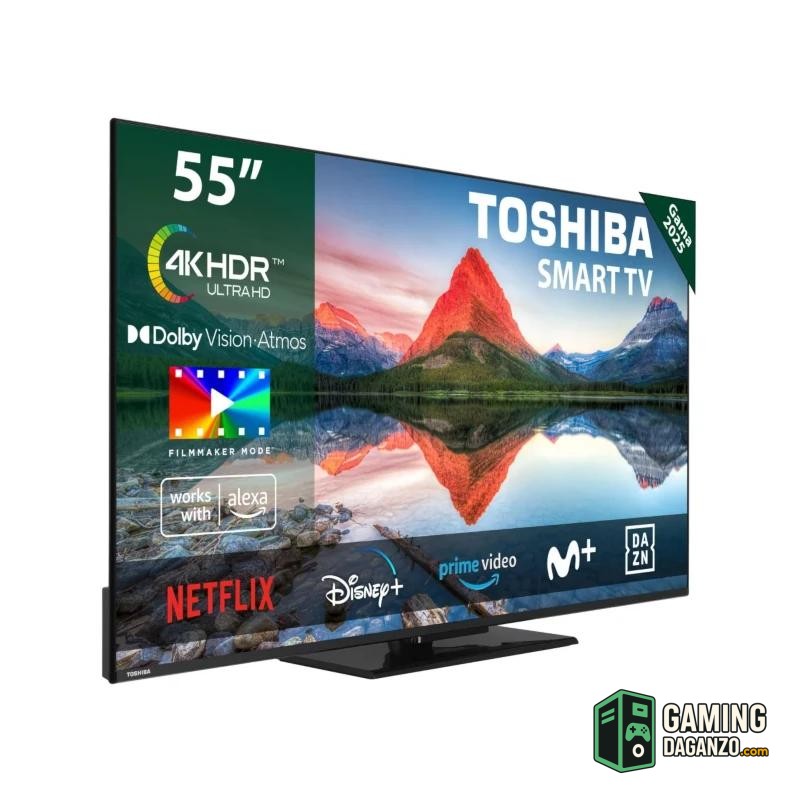 TOSHIBA TV 55" 55UV3463DG UHD SMART TV PEANA