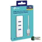 TP-Link UE330 Adaptador 3xUSB 3.0 1xGbE-Adaptadores red-2 Gamingdaganzo.com