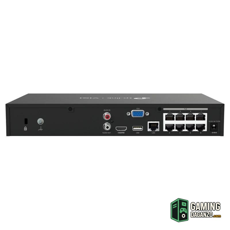 VIGI Grabador IP NVR1008H-8MP Rack 01 HDD 08 C PoE-Videovigilancia-1 Gamingdaganzo.com