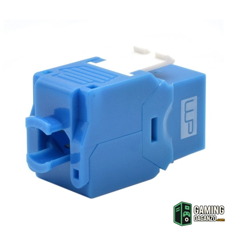 WP Keystone Cat. 6a UTP RJ45/Hembra Azul-Accesorios Redes-1 Gamingdaganzo.com
