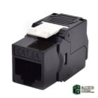 WP Keystone Cat. 6a UTP RJ45/Hembra Negro-Accesorios Redes Gamingdaganzo.com